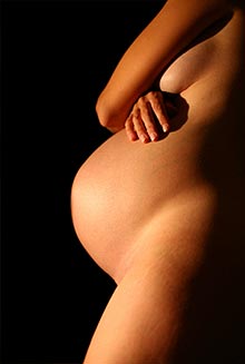 Picture of pregnent woman